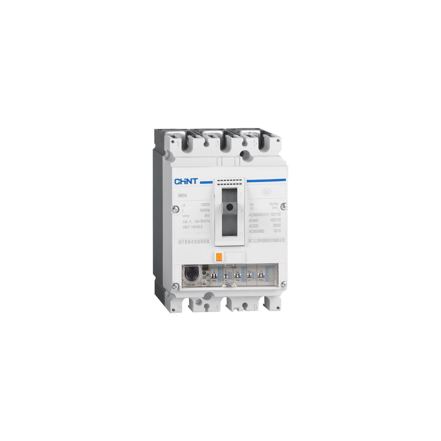 Авт. выкл. NM8N-400Q TM 4P 315А 70кА с рег. термомаг. расцепителем (R)