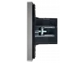 FORTE&PIANO Розетка USB A+A 3,1А FP549 сталь IEK