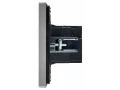FORTE&PIANO Розетка USB A+A 3,1А FP549 сталь IEK