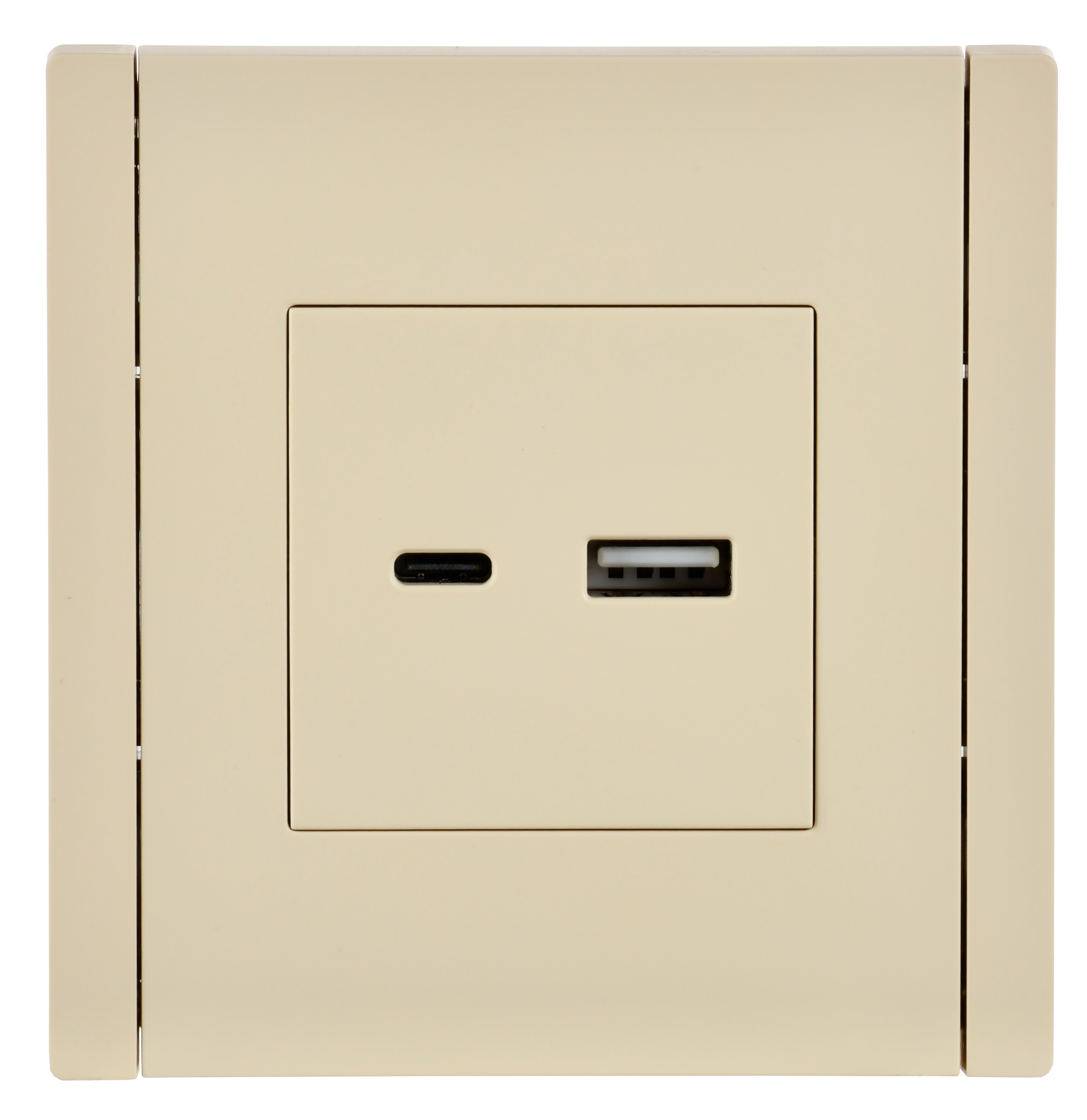 FORTE&PIANO Розетка USB A+C 18Вт FP451 ваниль ИЭК