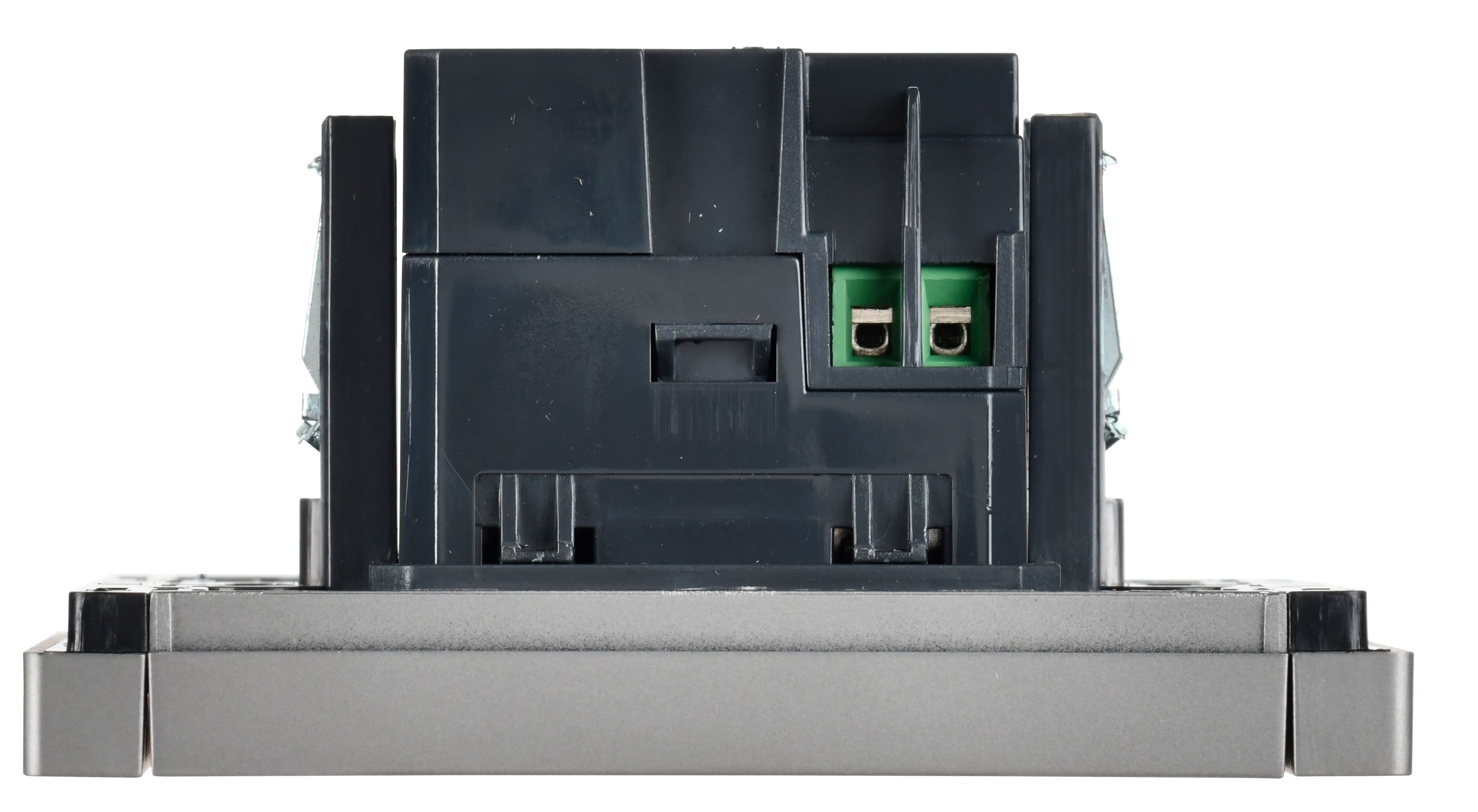 FORTE&PIANO Розетка USB A+C 18Вт FP551 сталь ИЭК