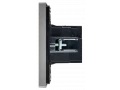 FORTE&PIANO Розетка USB A+C 18Вт FP551 сталь ИЭК