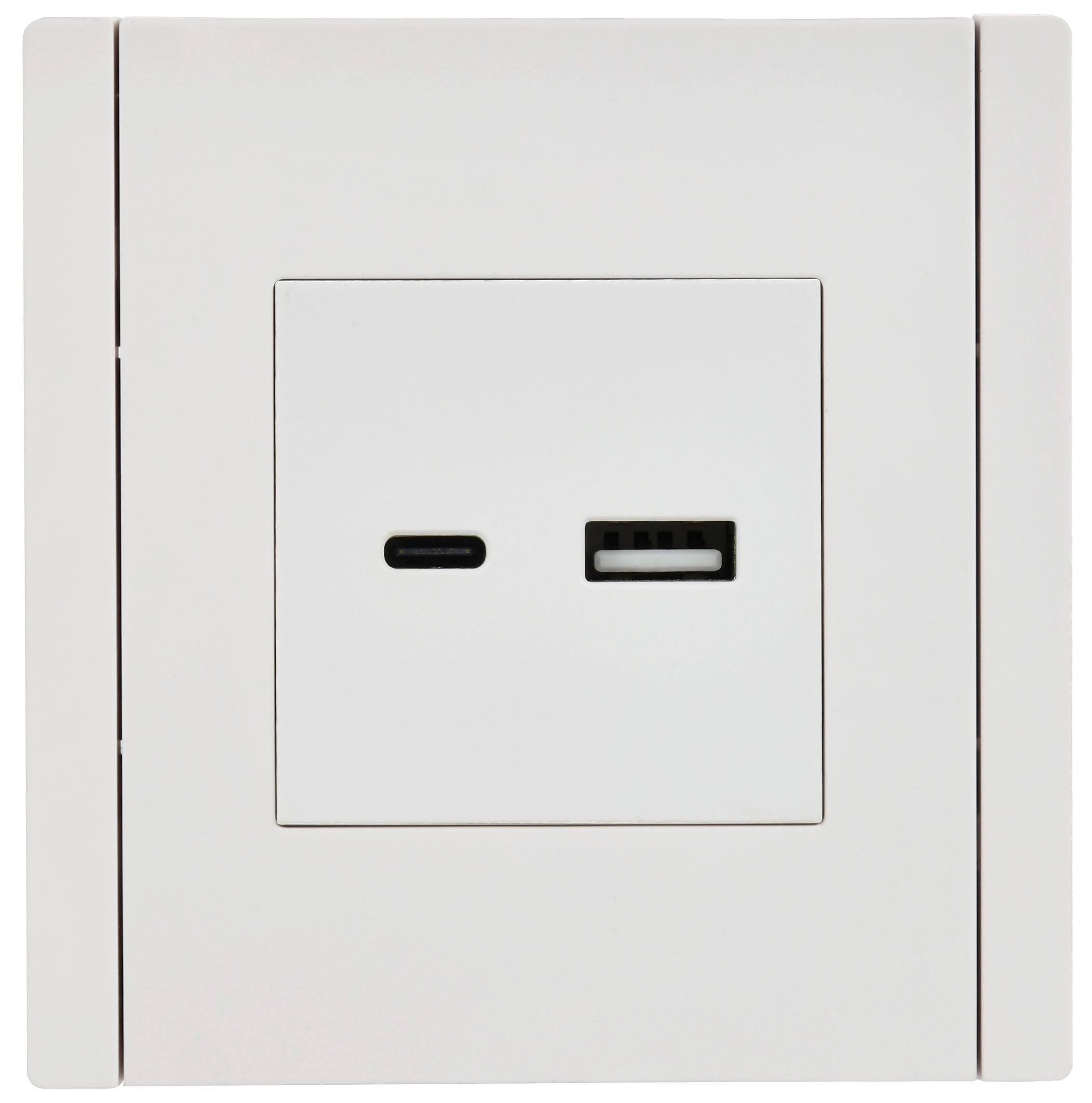 FORTE&PIANO Розетка USB A+C 3,1А FP250 белый IEK