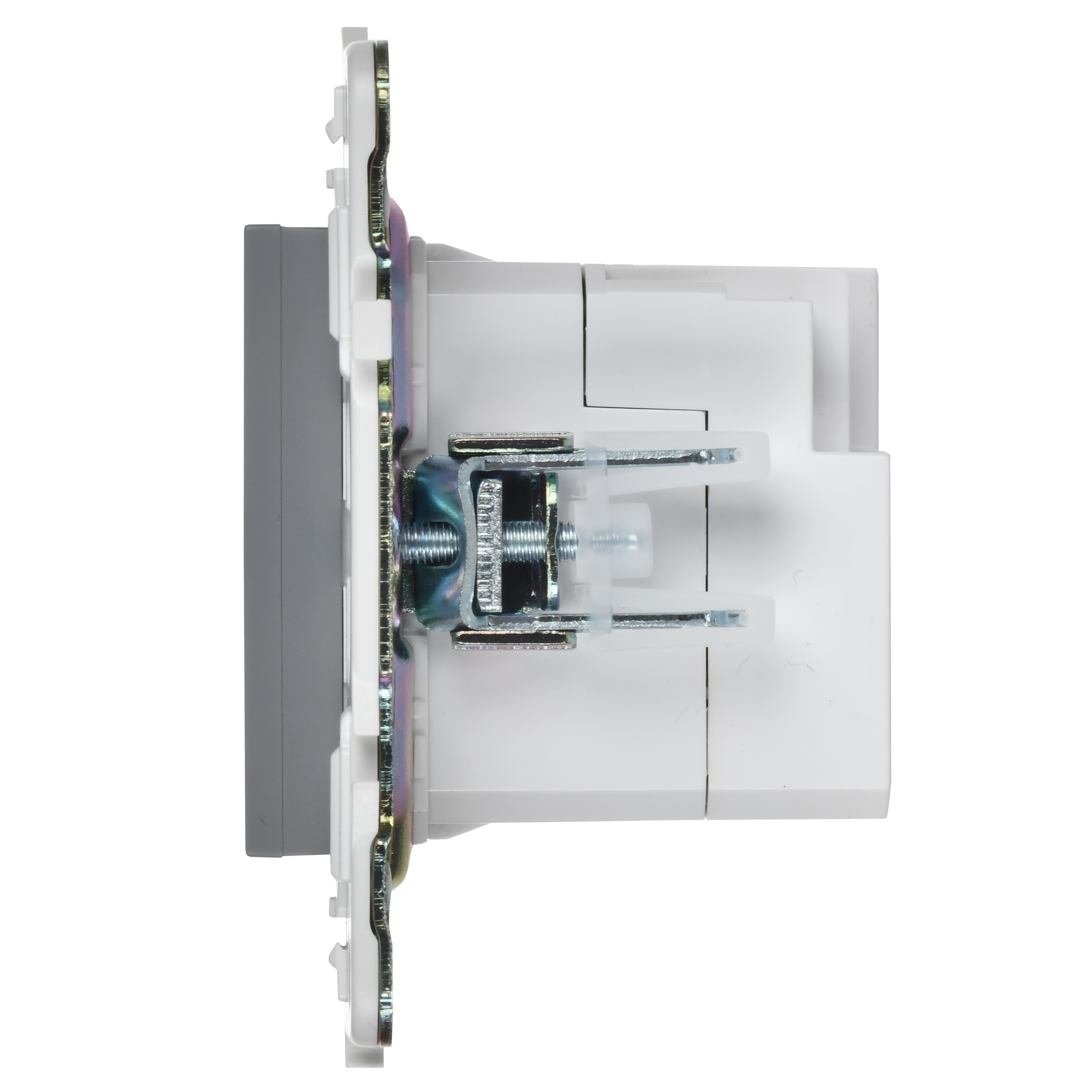 SKANDY Розетка USB A+C 3,1А SK-R14Gr серый IEK