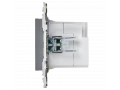 SKANDY Розетка USB A+C 3,1А SK-R14Gr серый IEK