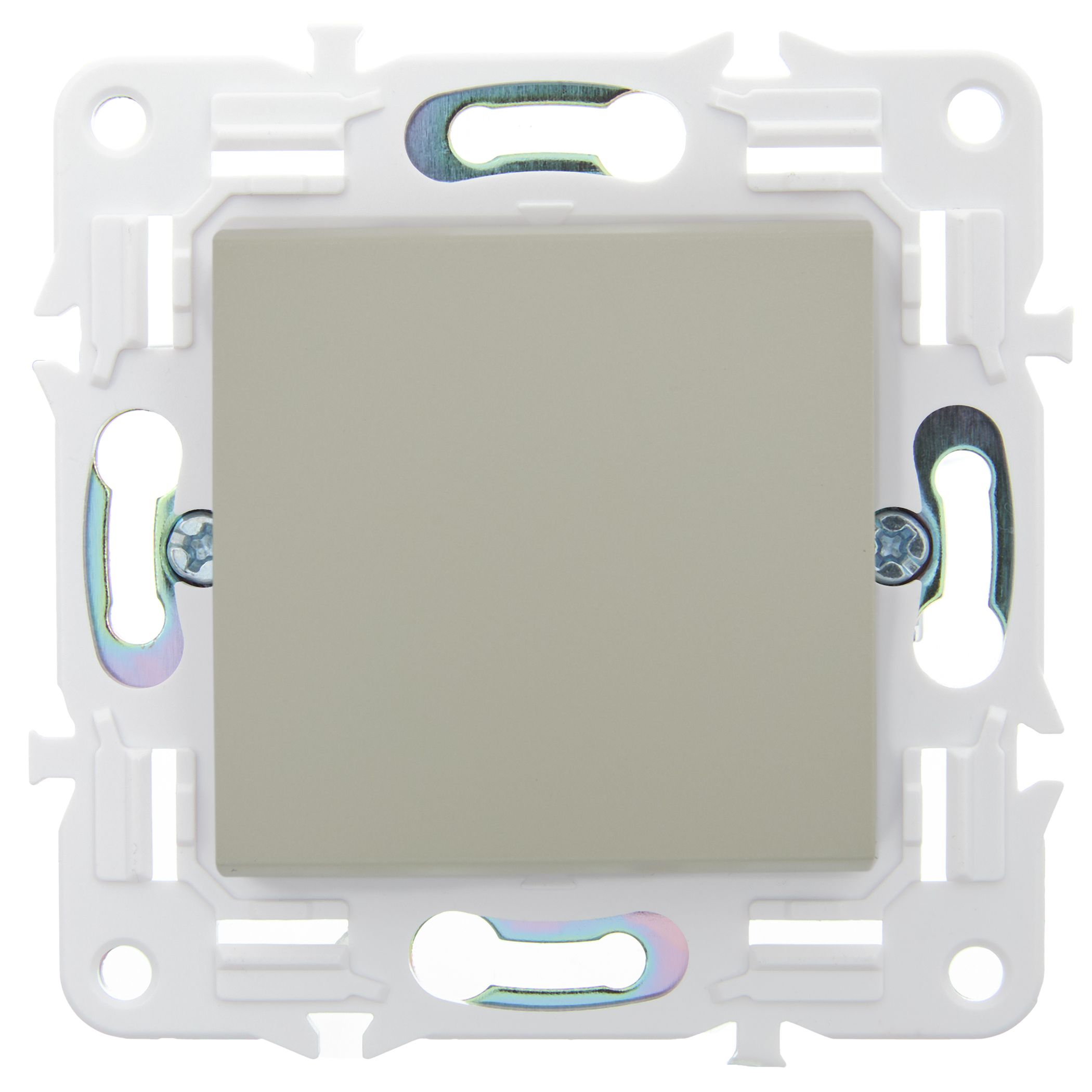 SKANDY Выключатель 1-клавишный 10А SK-V01B бежевый IEK