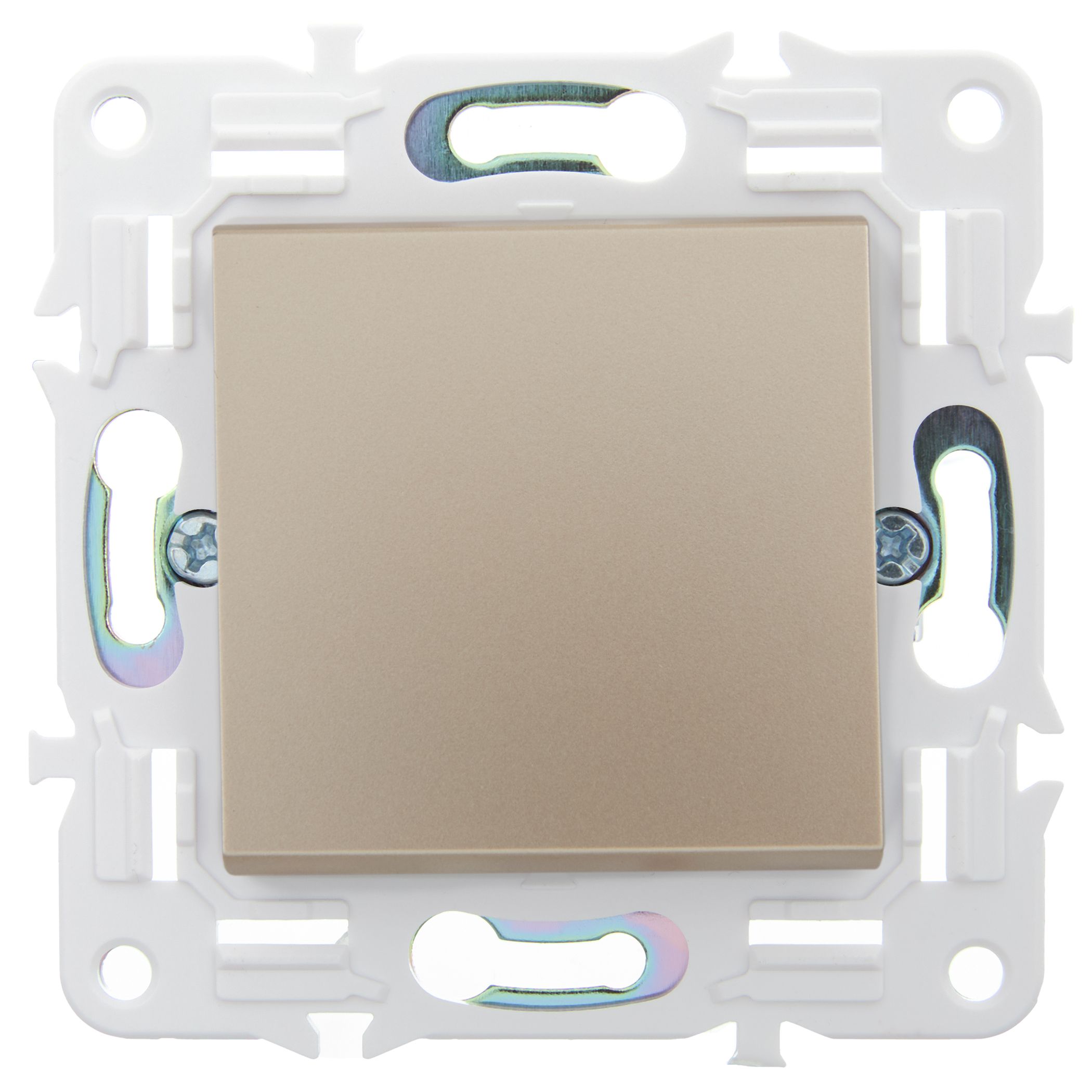 SKANDY Выключатель 1-клавишный 10А SK-V01Sa песочный IEK