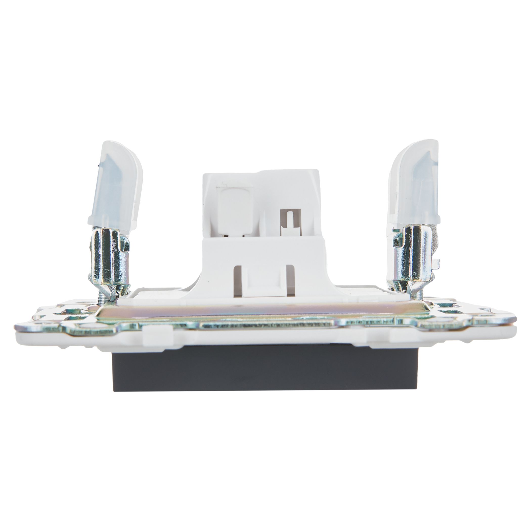 SKANDY Выключатель 1-клавишный 10А SK-V01T титан IEK