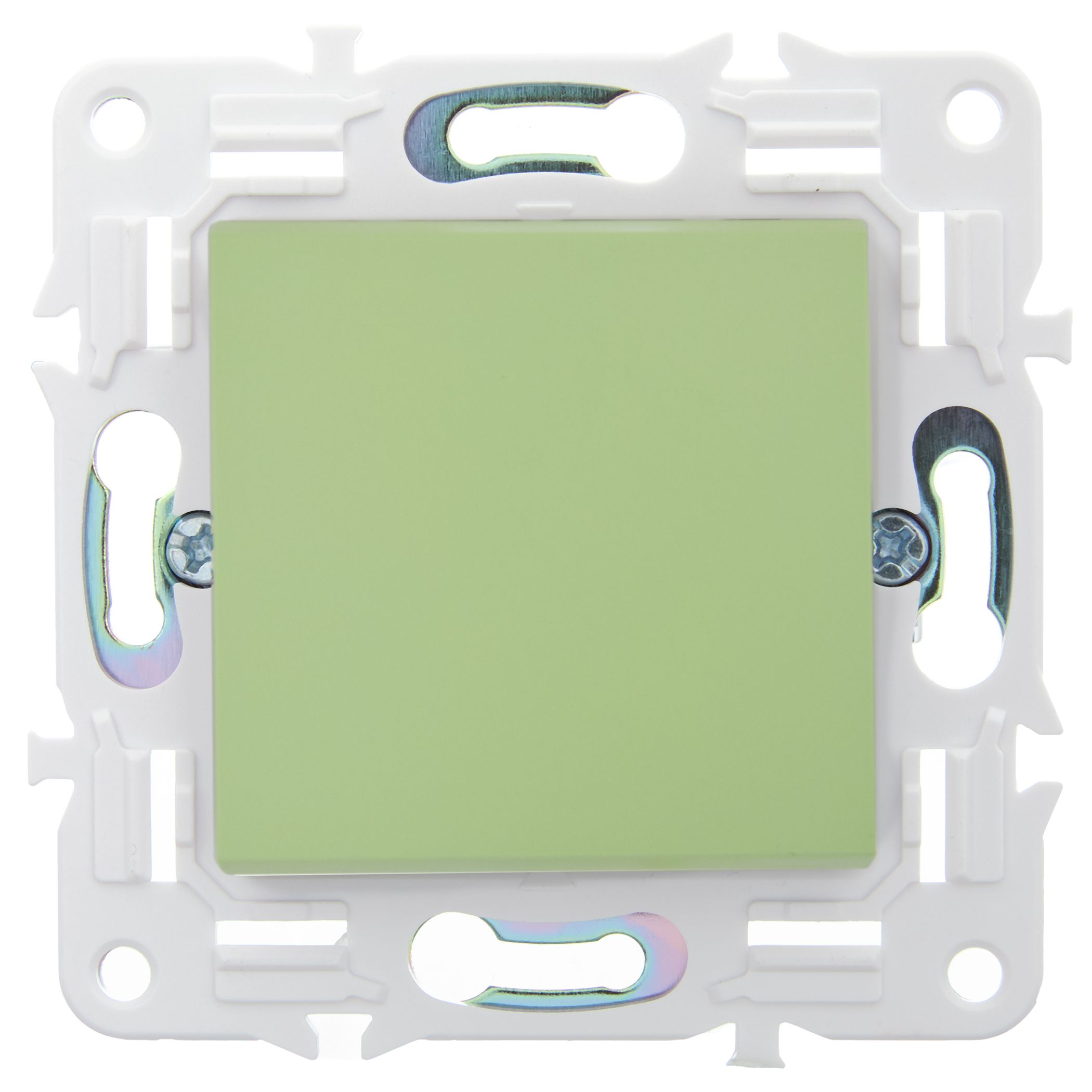 SKANDY Выключатель 1-клавишный 10А SK-V01G мятный IEK