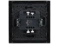 FORTE&PIANO Выключатель 1-клавишный самовозвратный 10А FP510 сталь IEK