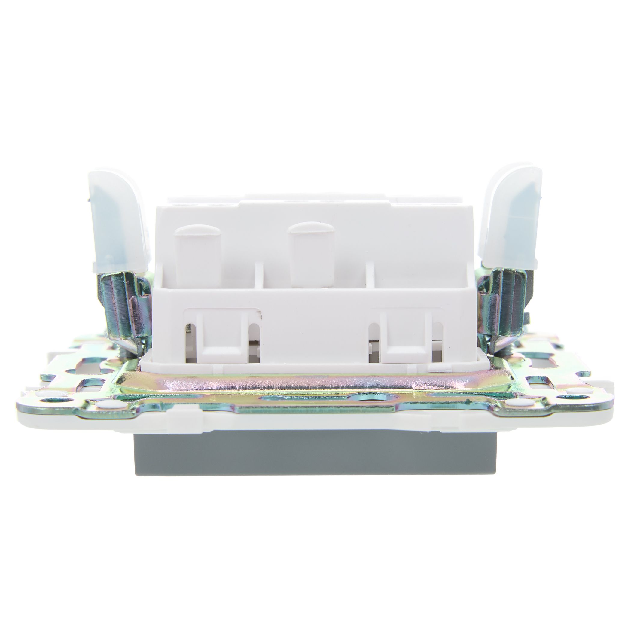 SKANDY Выключатель 1-клавишный перекрестный 10А SK-V03Gr серый IEK