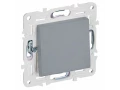 SKANDY Выключатель 1-клавишный перекрестный 10А SK-V03Gr серый IEK