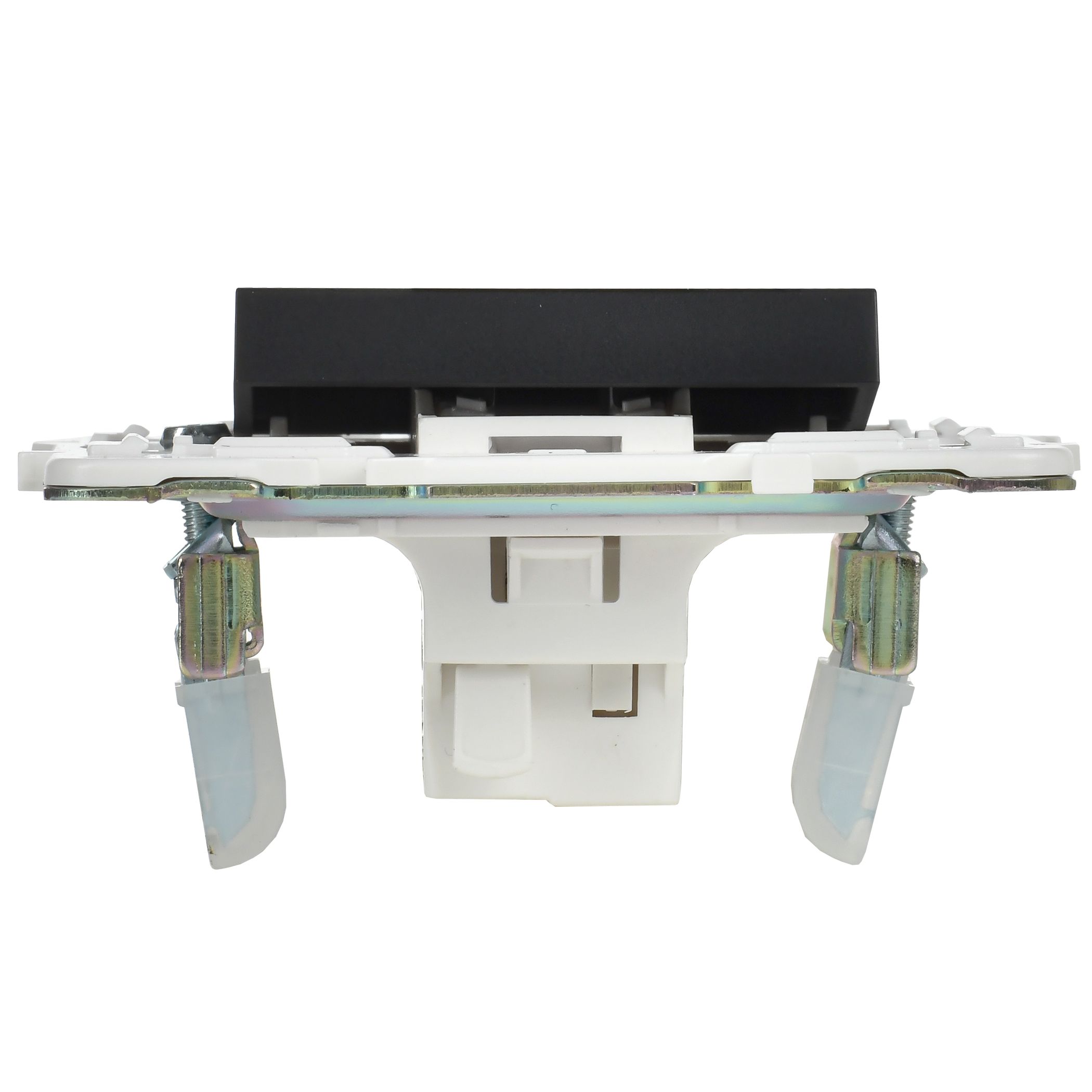 SKANDY Выключатель 1-клавишный кнопочный 10А SK-V14Bl черный IEK