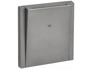 FORTE&PIANO Выключатель карточный 30А FP543 сталь IEK