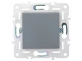 SKANDY Выключатель 1-клавишный кнопочный 10А SK-V14Gr серый IEK