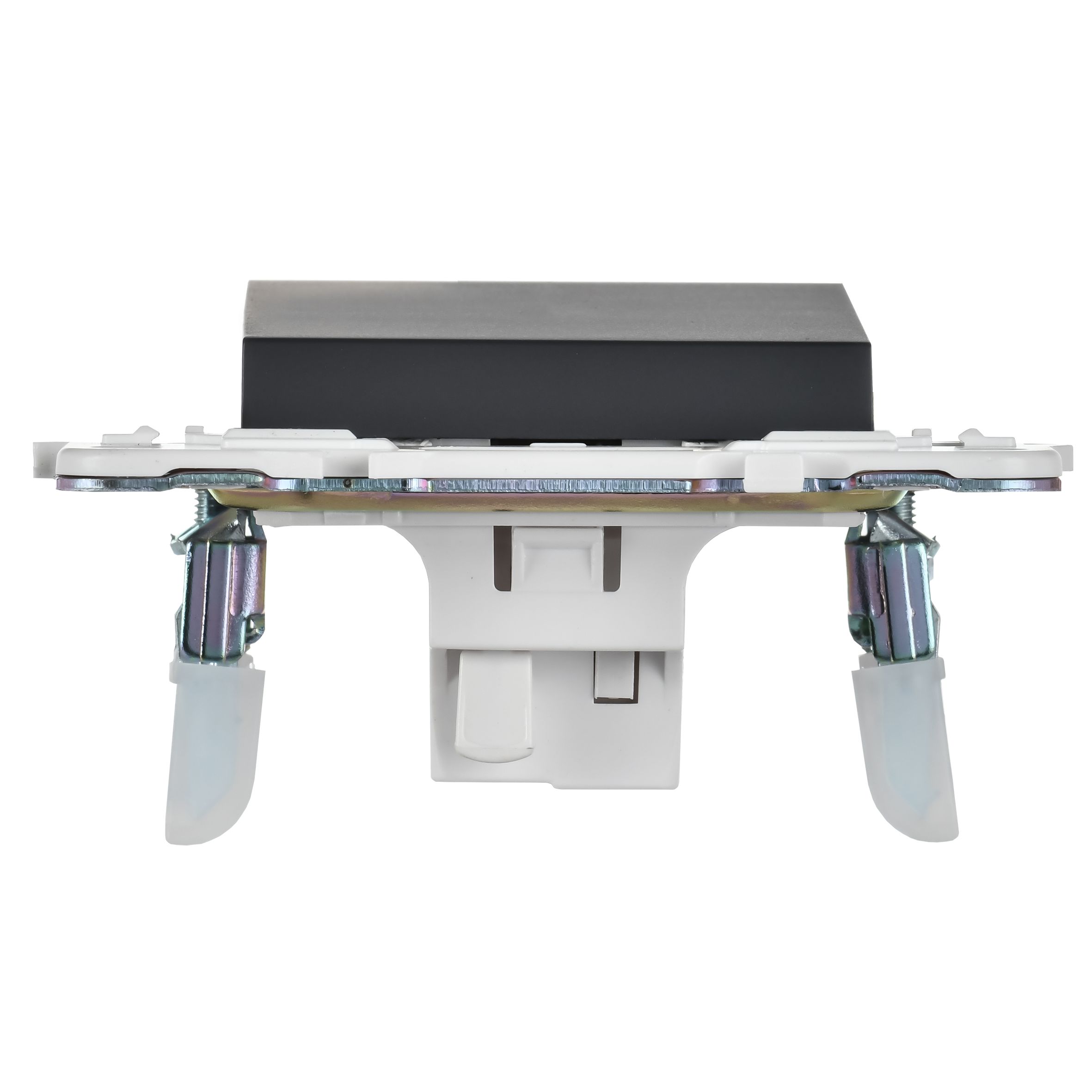 SKANDY Выключатель 1-клавишный кнопочный 10А SK-V14T титан IEK