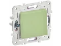 SKANDY Выключатель 1-клавишный кнопочный 10А SK-V14G мятный IEK