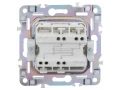 SKANDY Выключатель 1-клавишный перекрестный 10А SK-V03Sa песочный IEK