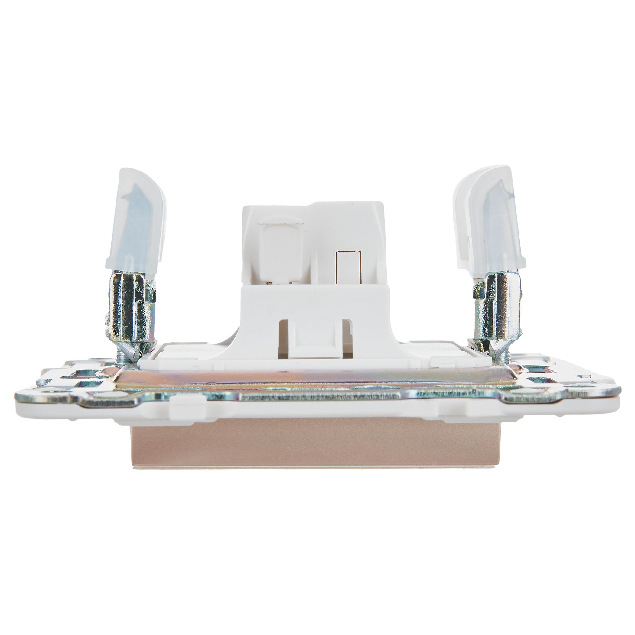 SKANDY Выключатель 1-клавишный кнопочный 10А SK-V14Sa песочный IEK