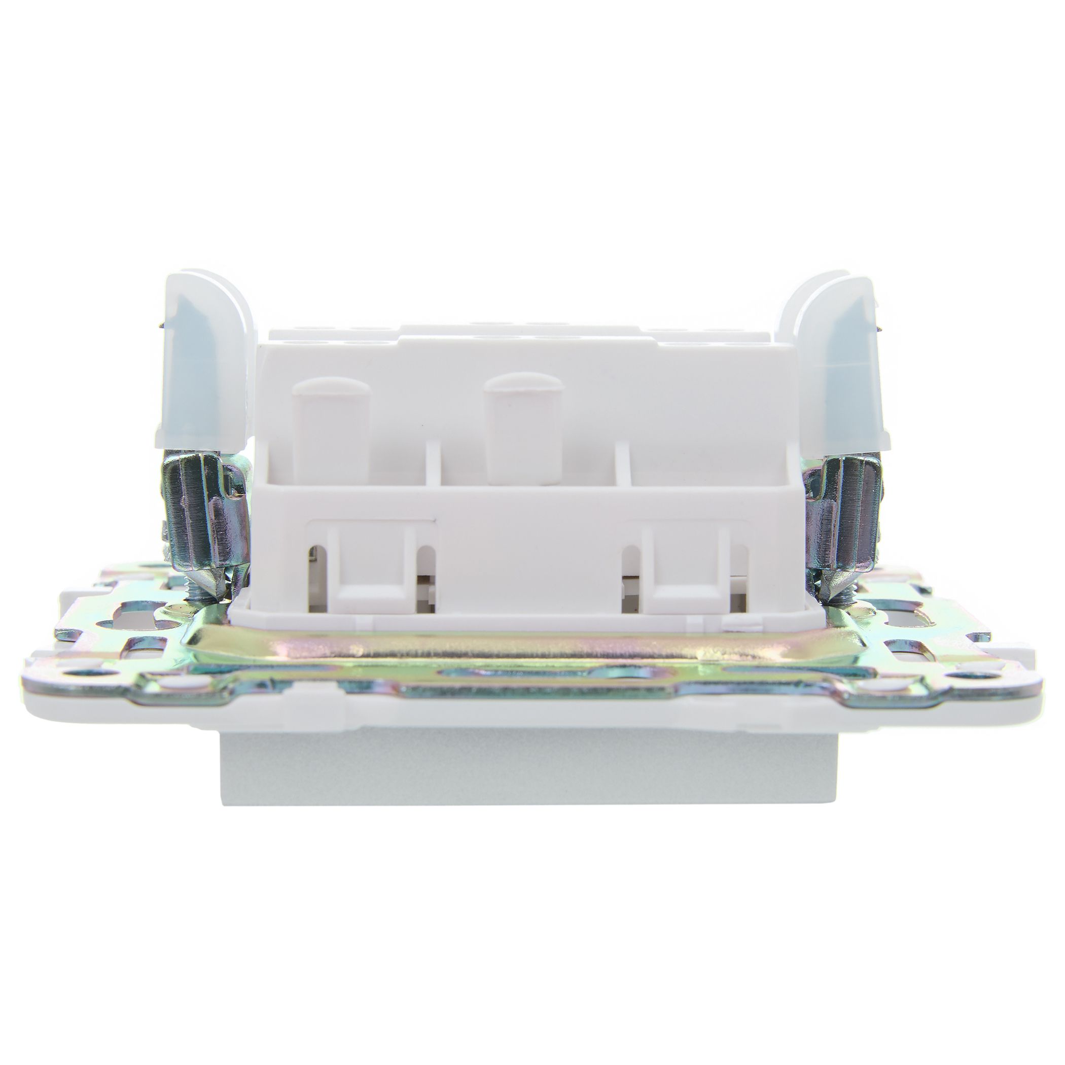 SKANDY Выключатель 1-клавишный перекрестный 10А SK-V03S серебряный IEK