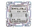 SKANDY Выключатель 1-клавишный перекрестный 10А SK-V03S серебряный IEK