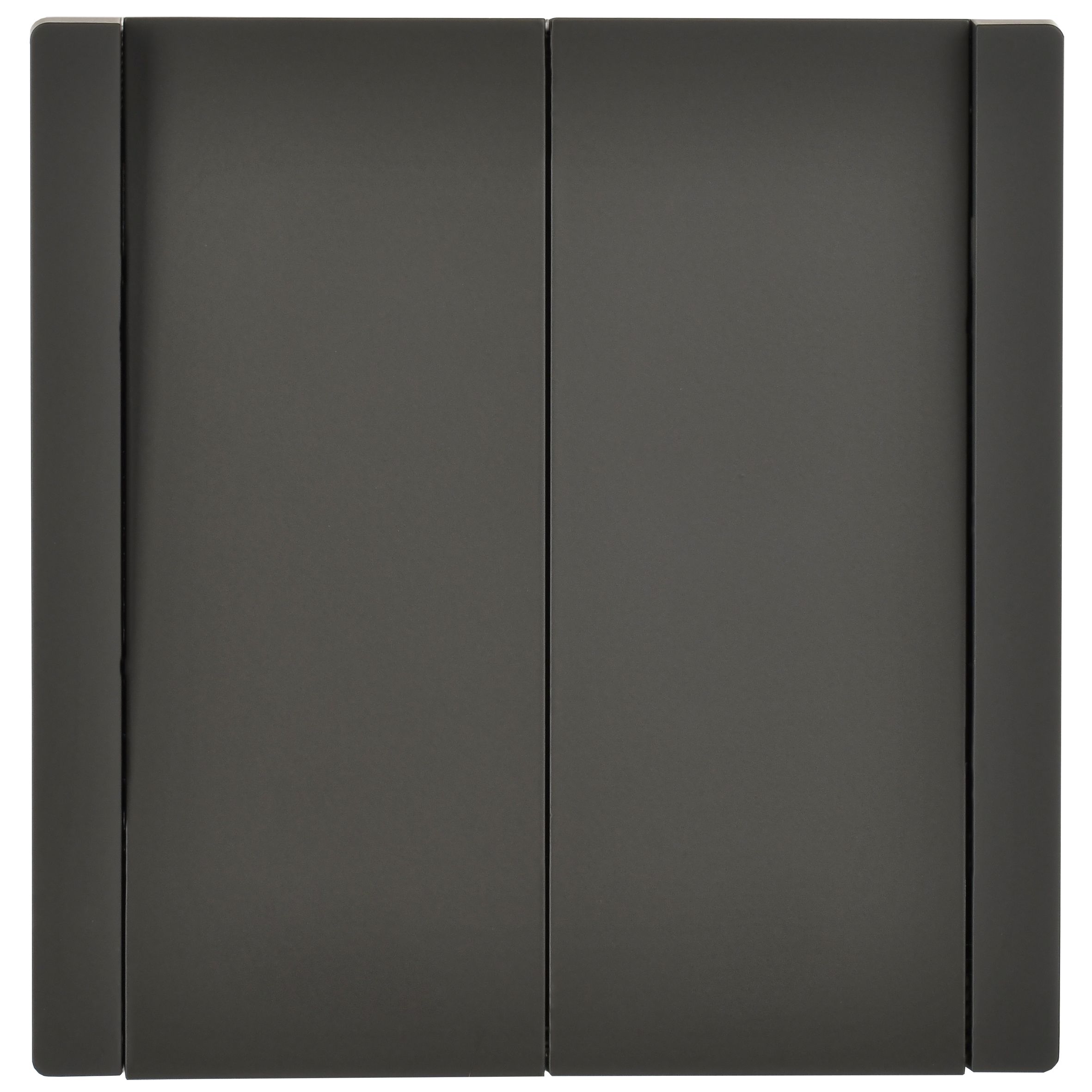 FORTE&PIANO Выключатель 2-клавишный перекрестный 10А FP309 серый ИЭК