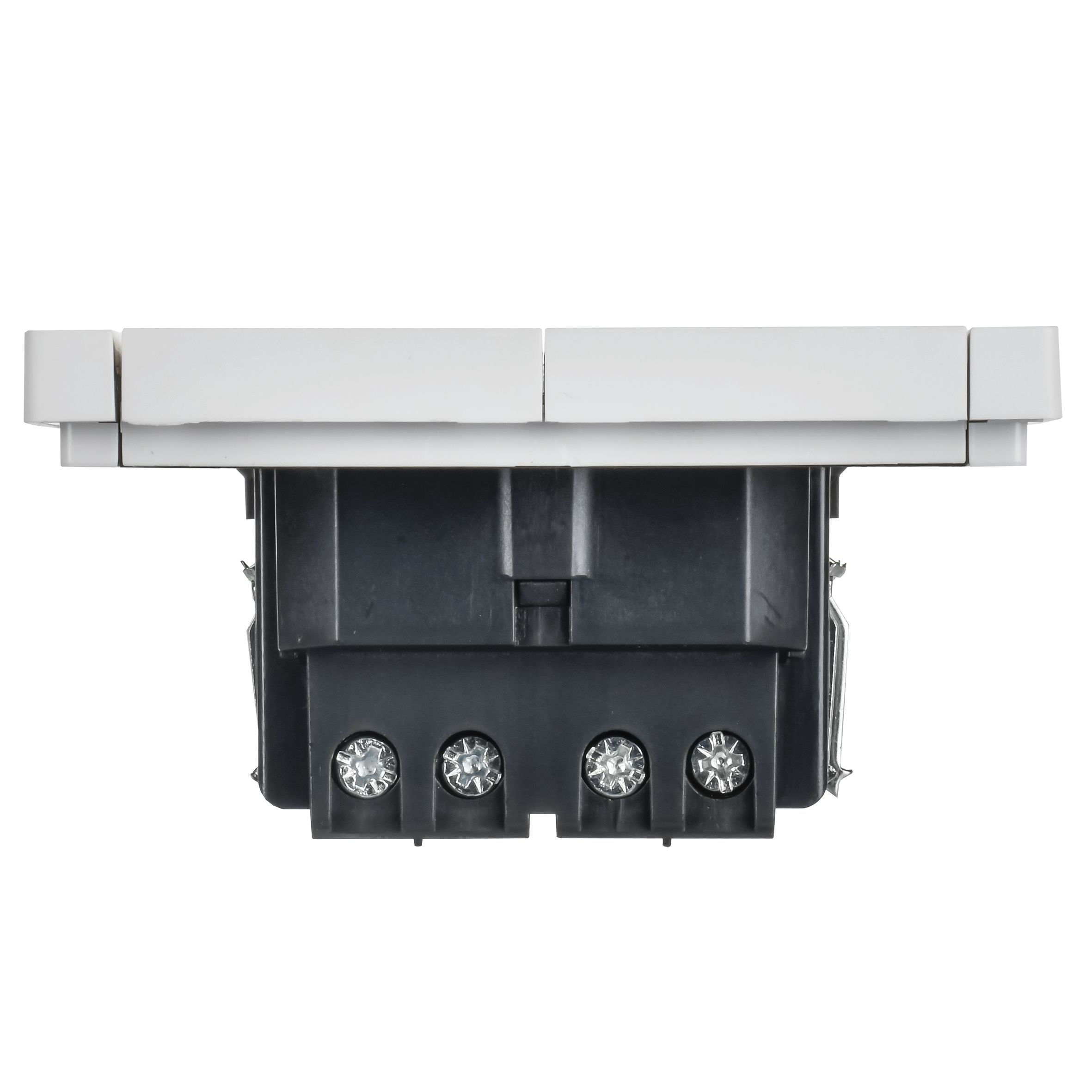 FORTE&PIANO Выключатель 2-клавишный перекрестный 10А FP209 белый ИЭК