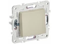 SKANDY Выключатель 1-клавишный кнопочный 10А SK-V14B бежевый IEK