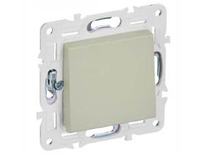 SKANDY Выключатель 1-клавишный перекрестный 10А SK-V03B бежевый IEK