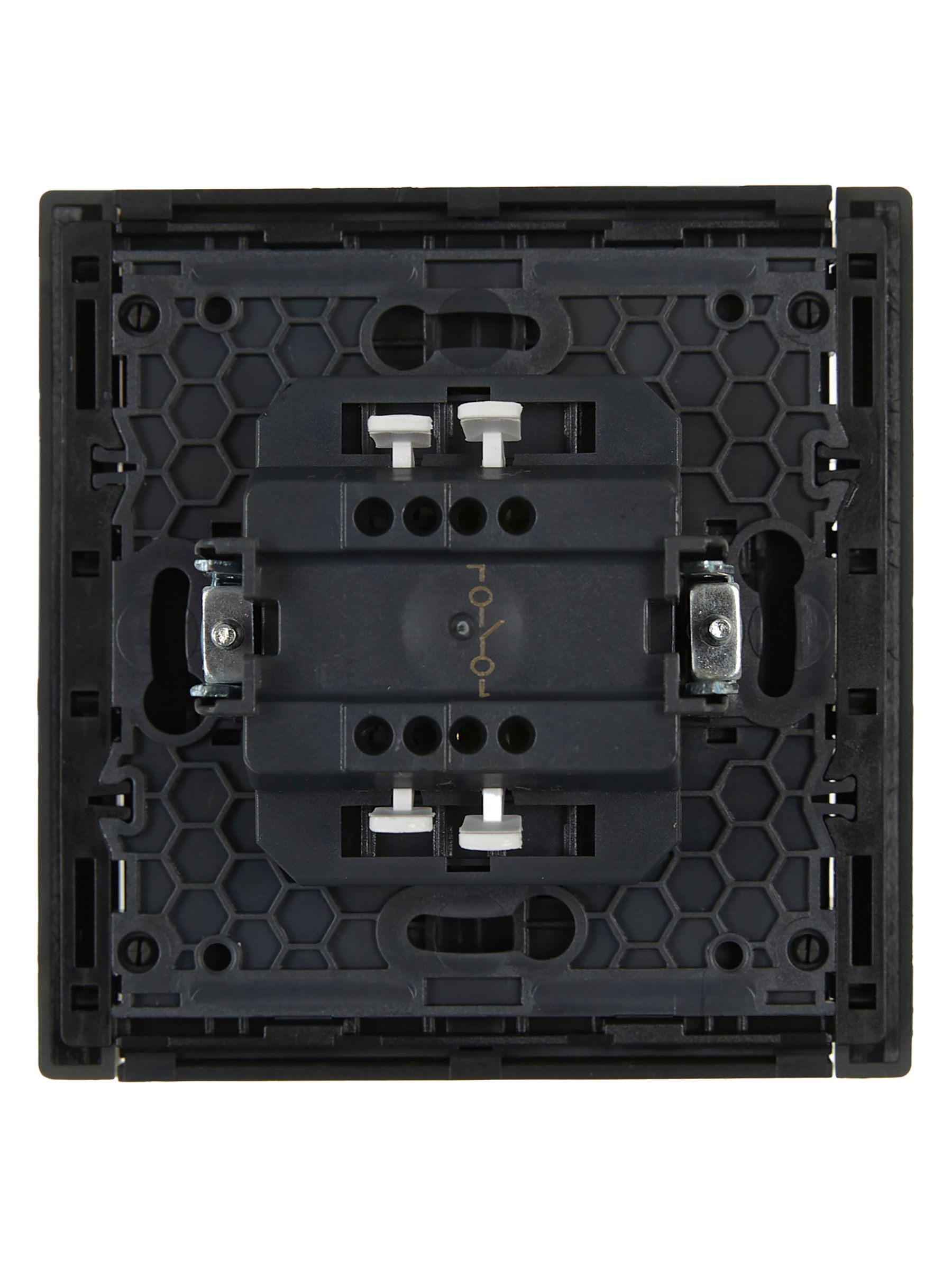 FORTE&PIANO Выключатель 1-клавишный 10А FP301 серый ИЭК