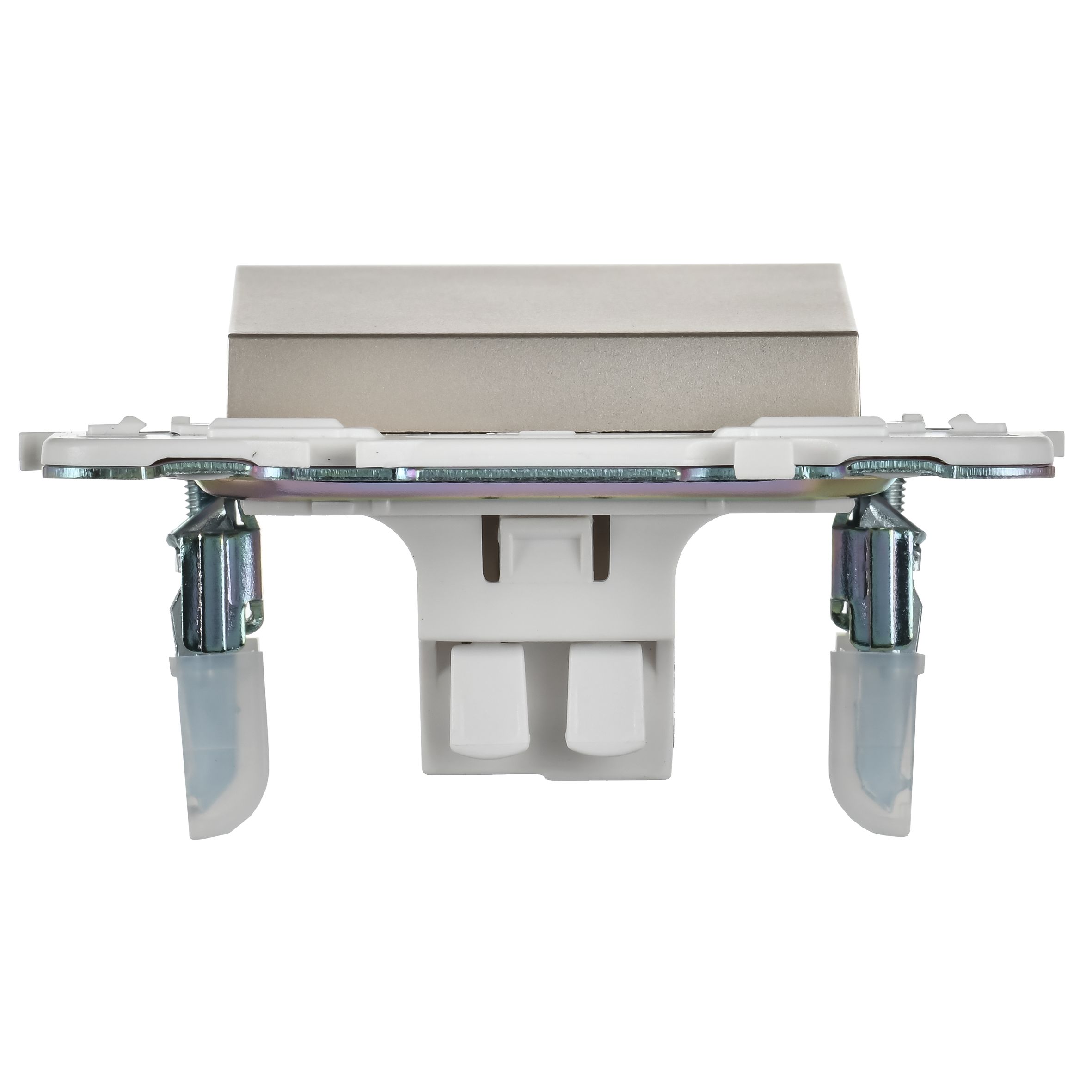 SKANDY Выключатель 1-клавишный проходной 10А SK-V02Sh шампань IEK