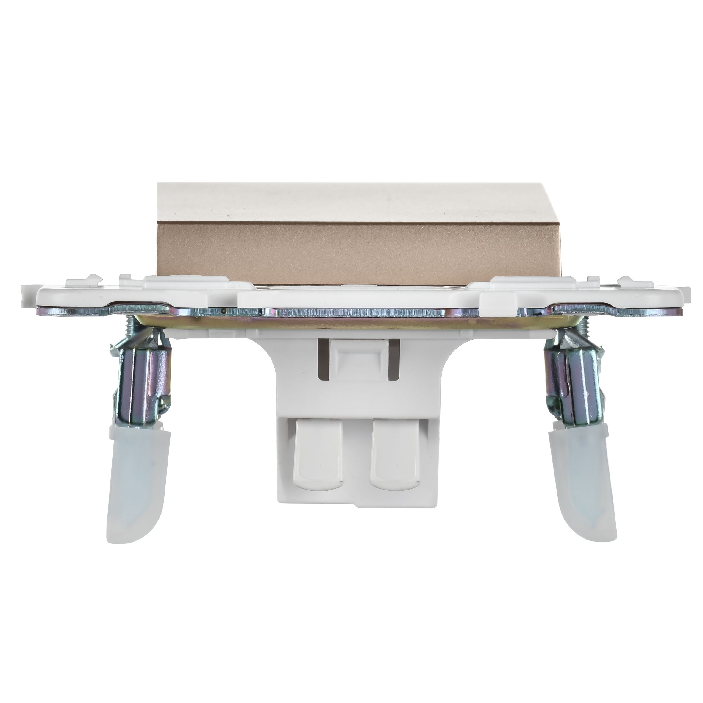 SKANDY Выключатель 1-клавишный проходной 10А SK-V02Sa песочный IEK