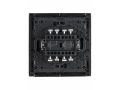 FORTE&PIANO Выключатель 2-клавишный проходной с индикацией 10А FP308 серый IEK