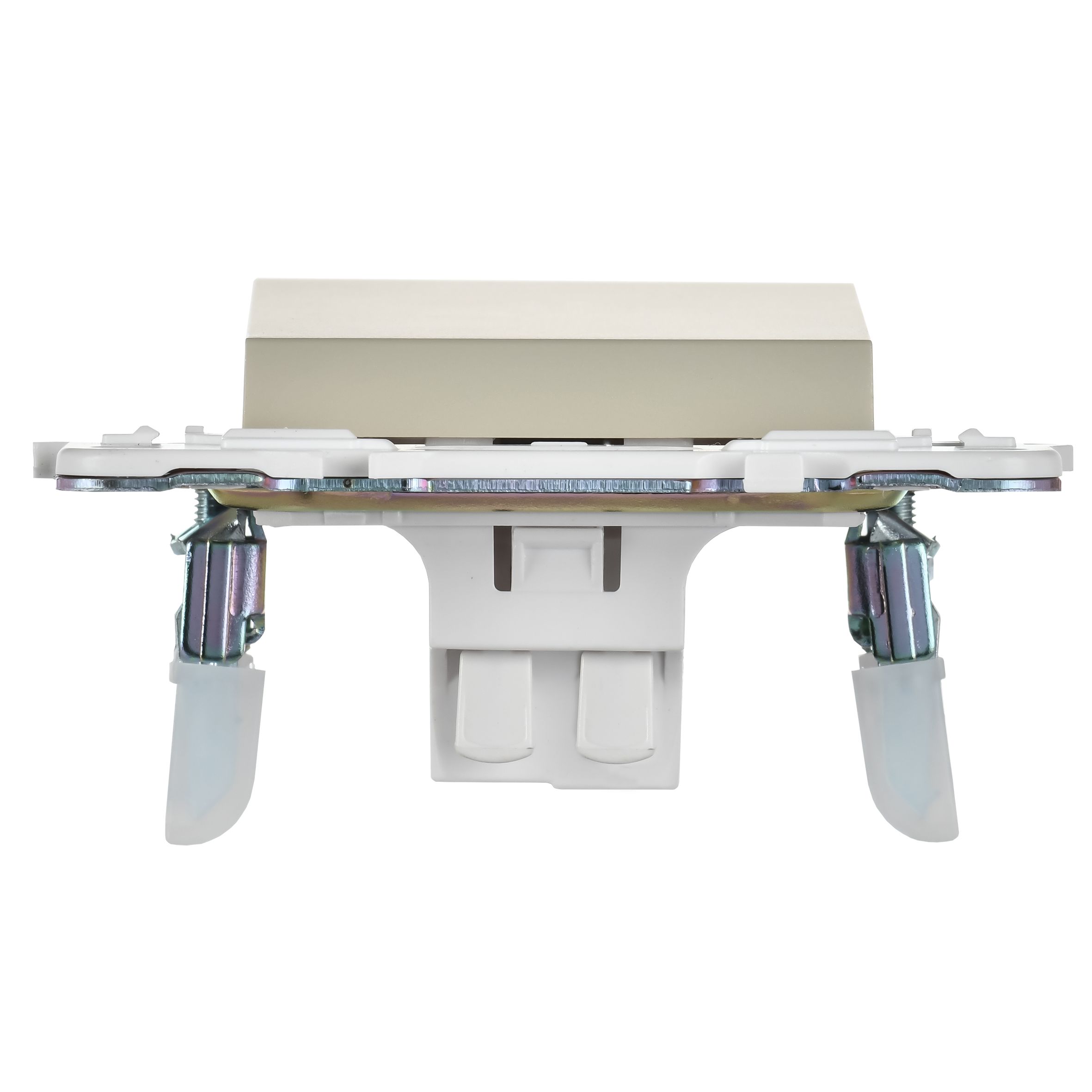 SKANDY Выключатель 1-клавишный проходной 10А SK-V02B бежевый IEK