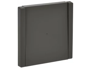 FORTE&PIANO Выключатель 1-клавишный проходной с индикацией 10А FP304 серый IEK