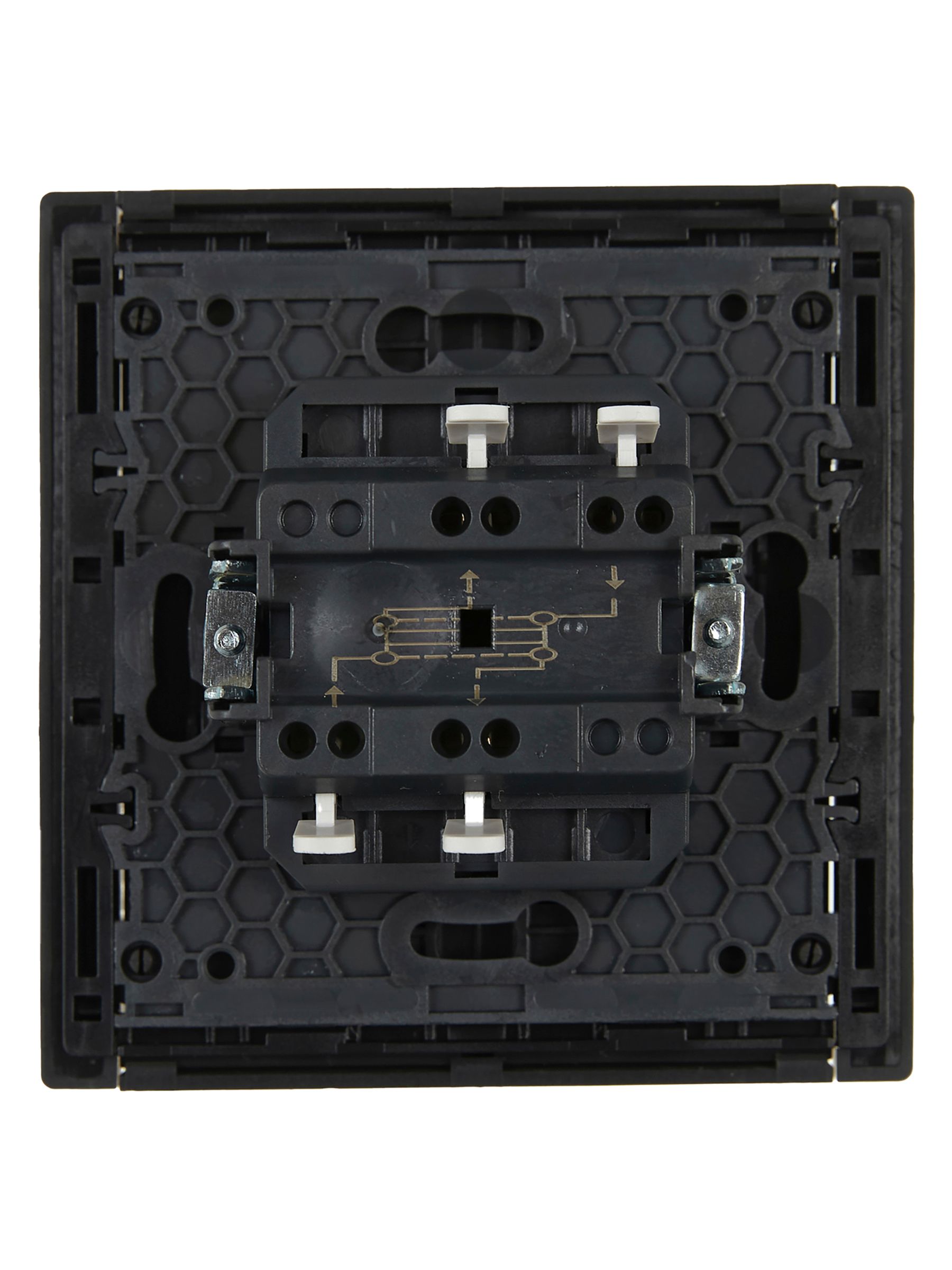 FORTE&PIANO Выключатель 1-клавишный перекрестный 10А FP312 серый ИЭК