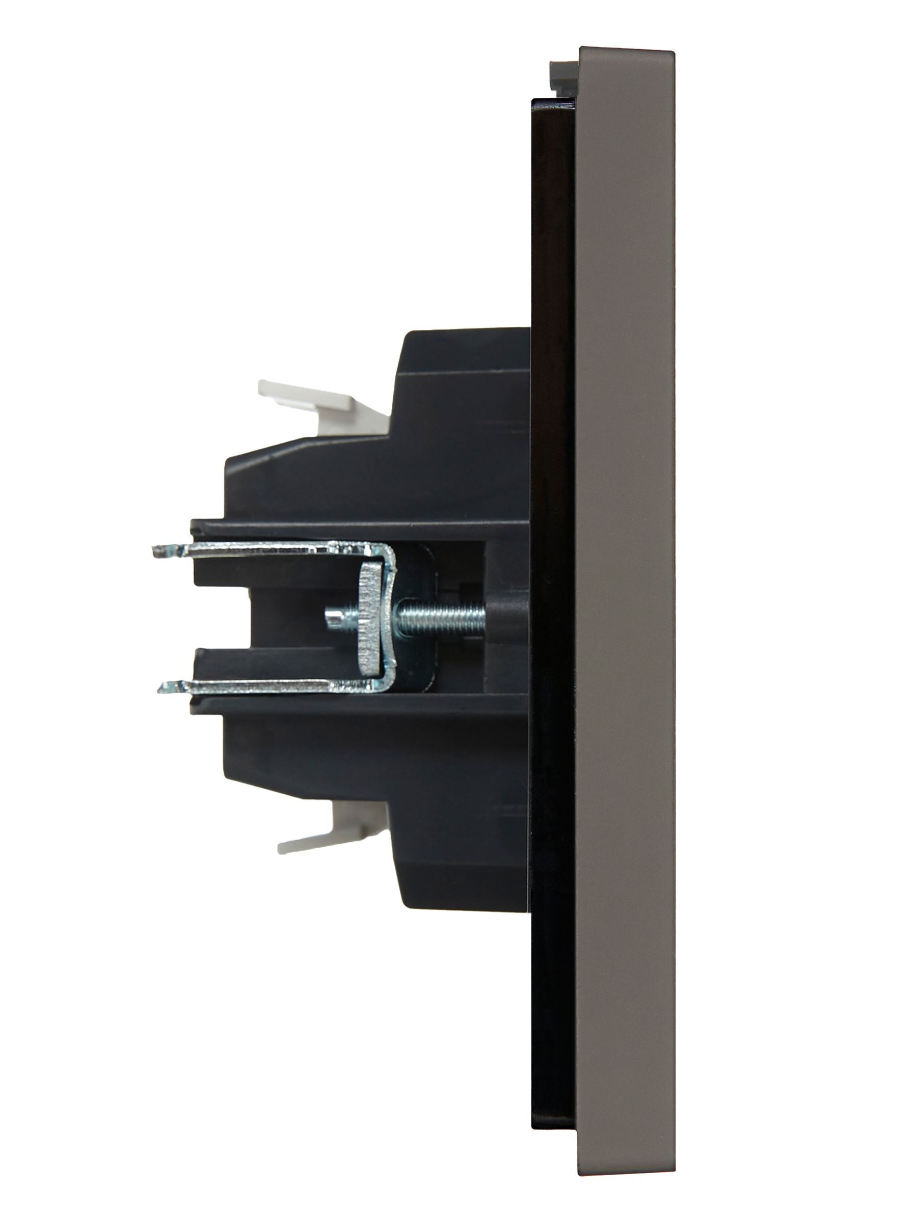 FORTE&PIANO Выключатель 1-клавишный перекрестный 10А FP312 серый ИЭК