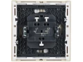 FORTE&PIANO Выключатель жалюзи 10А FP411 ваниль IEK