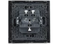 FORTE&PIANO Выключатель жалюзи 10А FP511 сталь IEK