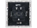 FORTE&PIANO Выключатель жалюзи 10А FP211 белый IEK