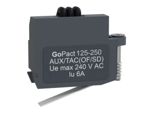Дополнительный контакт, индикация состояния SD/OF GO MCCB 125-250 240V /G12-25AUX240/