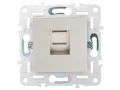 SKANDY Розетка компьютерная RJ45 кат.5E SK-K01Sh шампань IEK