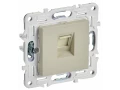 SKANDY Розетка компьютерная RJ45 кат.5E SK-K01B бежевый IEK