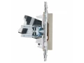 SKANDY Розетка компьютерная RJ45 кат.5E SK-K01B бежевый IEK