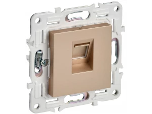 SKANDY Розетка компьютерная RJ45 кат.5E SK-K01Sa песочный IEK