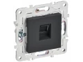 SKANDY Розетка компьютерная RJ45 кат.5E SK-K01G графит IEK
