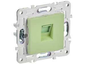 SKANDY Розетка компьютерная RJ45 кат.5E SK-K01G мятный IEK