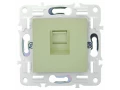SKANDY Розетка компьютерная RJ45 кат.5E SK-K01G мятный IEK