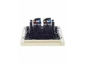 FORTE&PIANO Розетка компьютерная двойная RJ45 категория 5E FP433 ваниль ИЭК