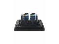 FORTE&PIANO Розетка компьютерная двойная RJ45 категория 6 FP134 черный ИЭК